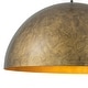 preview thumbnail 138 of 200, Industrial Oversized Metal Dome Pendant Light - Modern Farmhouse