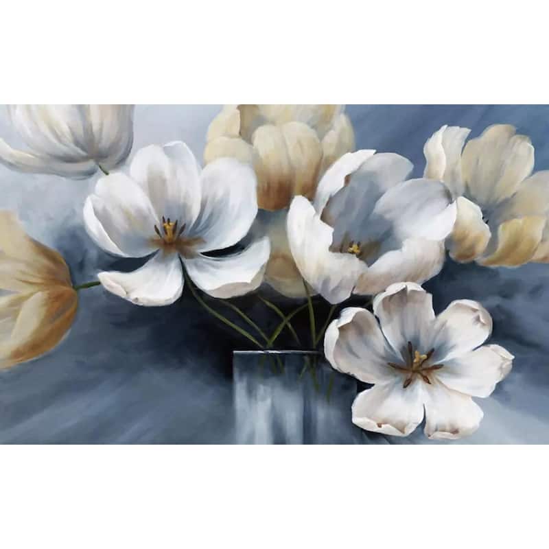 GK Wall Design Vintage Floral Tulip Flower Retro Removable Wallpaper