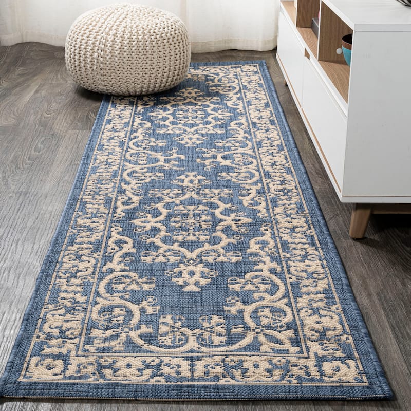 JONATHAN Y Tuscany Filigree Indoor/Outdoor Area Rug
