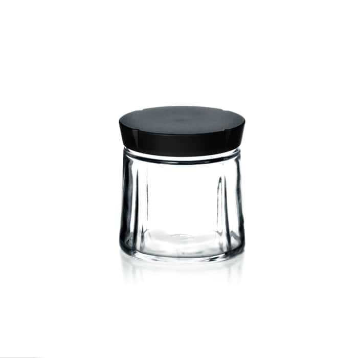 Rosendahl Grand Cru Storage Jars, Black - V: 16.9 oz