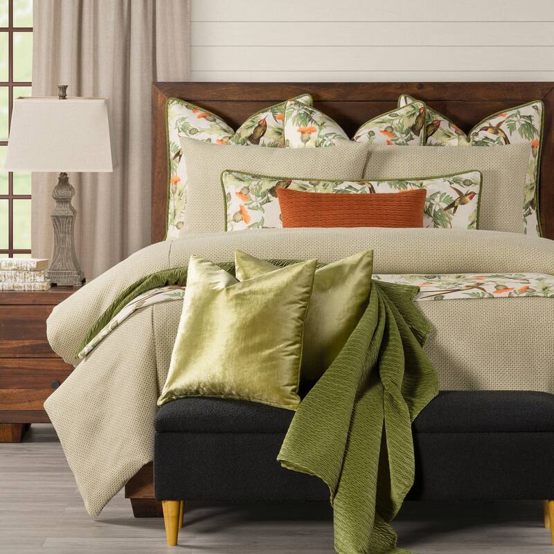 Smithsonian Lattice Weave Duvet Cover Set