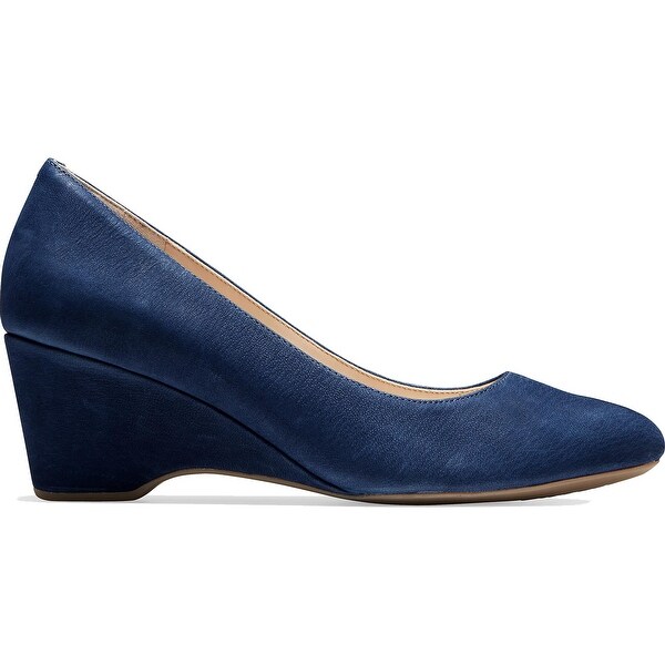 cole haan suede heels