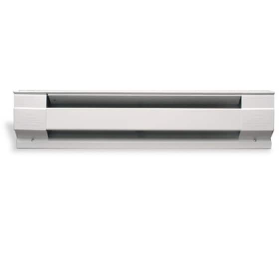 Cadet 4F1000W 4' 1000 Watt 240V Electric Baseboard Heater - White