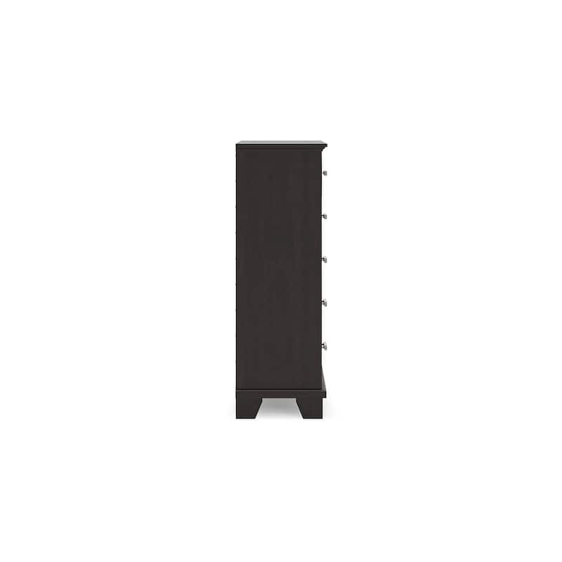 Signature Design by Ashley Covetown Dark Brown Chest of Drawers