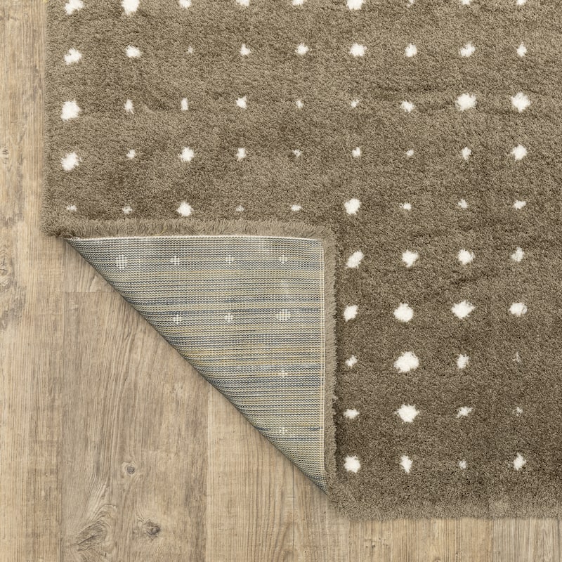 Style Haven Genoa Geometric Dots Area Rug