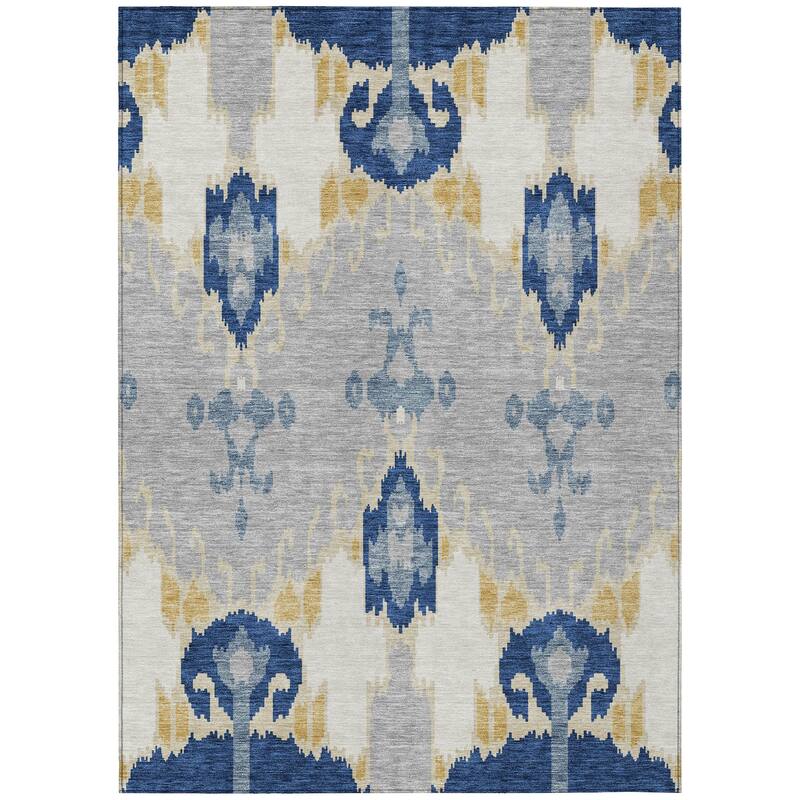 Machine Washable Indoor/ Outdoor Chantille Global Boho Rug
