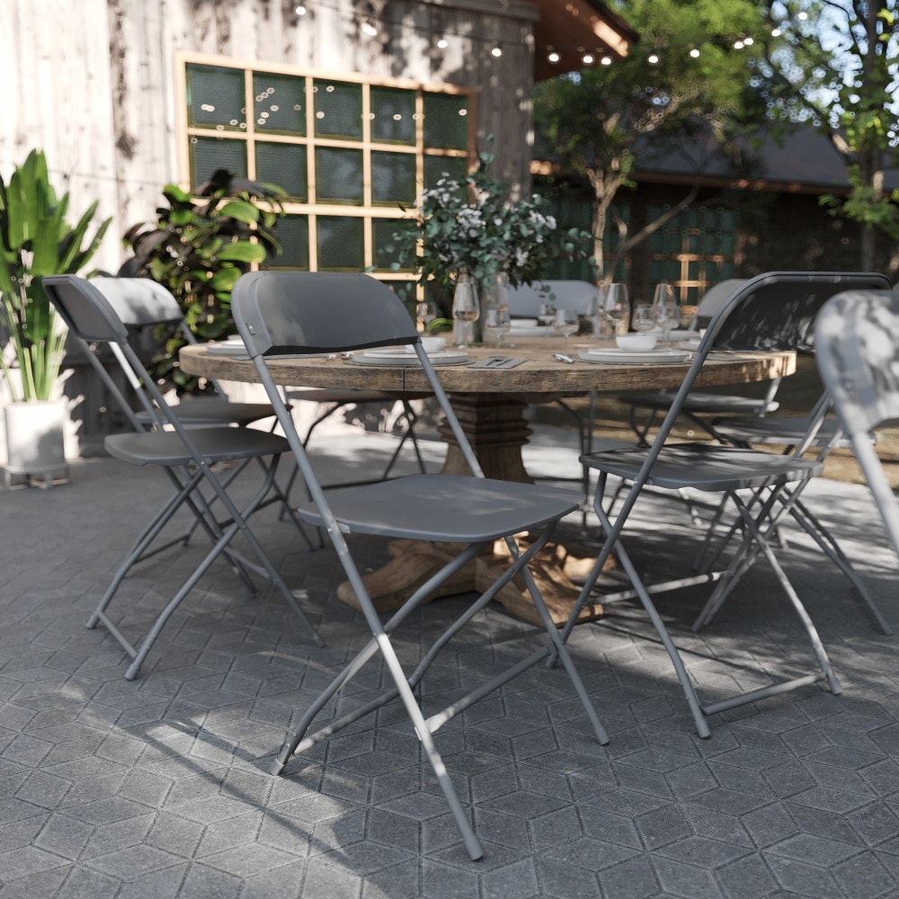 Hard plastic folding chairs sale