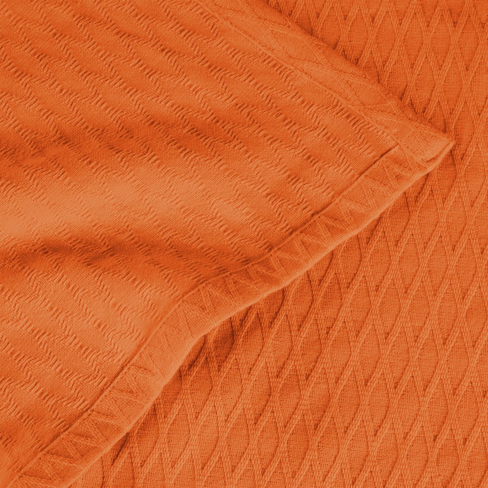 Superior Diamond Weave All-Season Bedding Cotton Blanket - Picture 19 of 66