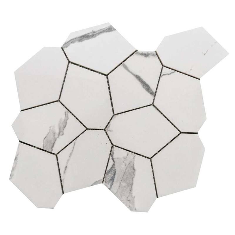 The Tile Life Stately Oasis 14x16 Porcelain Floor & Wall Tile