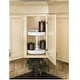 preview thumbnail 6 of 4, Rev-A-Shelf Lazy Daisy Polymer 24 Inch Full Circle 2 Shelf Lazy Susan