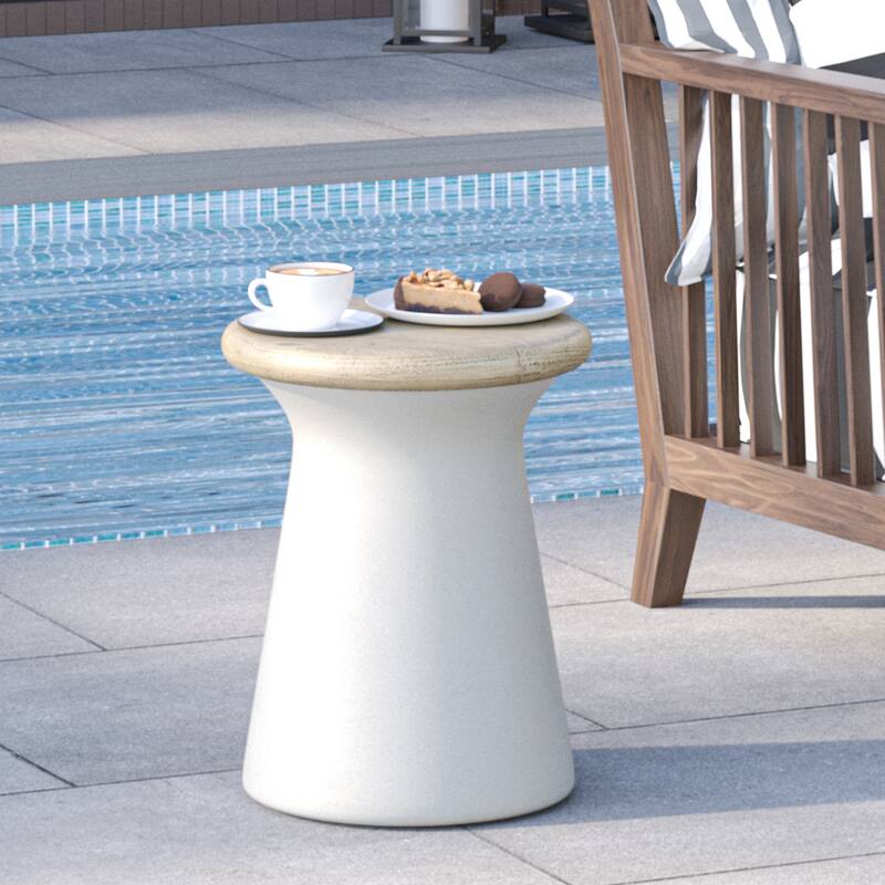 COSIEST Outdoor Patio End Table