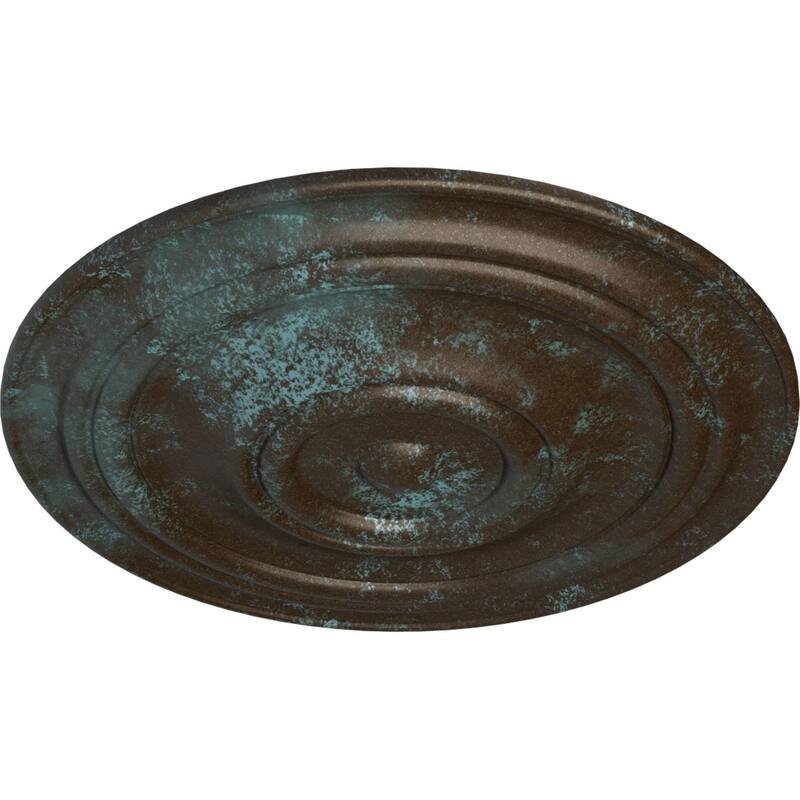 31 1/2"OD x 2 1/2"P Traditional Ceiling Medallion