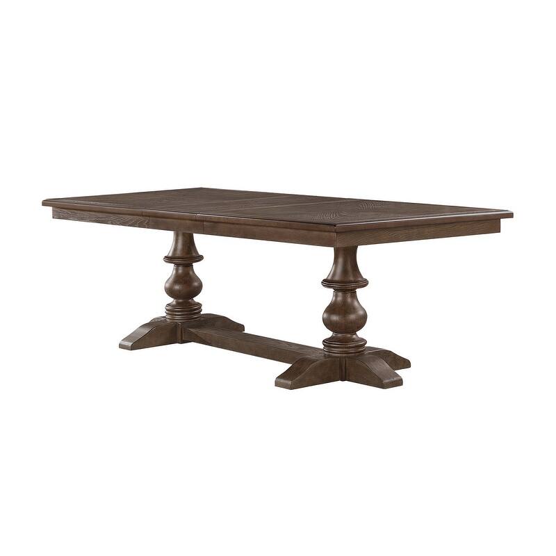 Best Quality Furniture 7pc Small Wood Dining Set