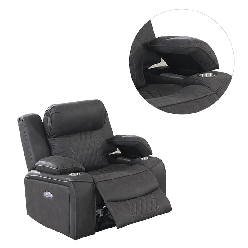 Power Recliner with CUP Holders