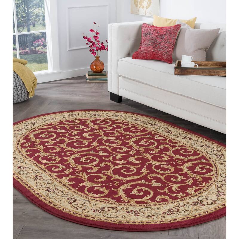 Rhythm Transitional Oriental Indoor Area Rug