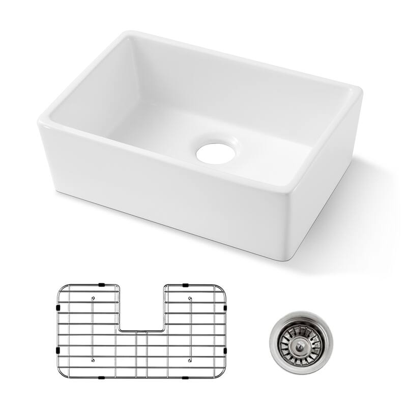 24 Inch Farmhouse Sink Farm Sink for Small Kitchen and Laundry