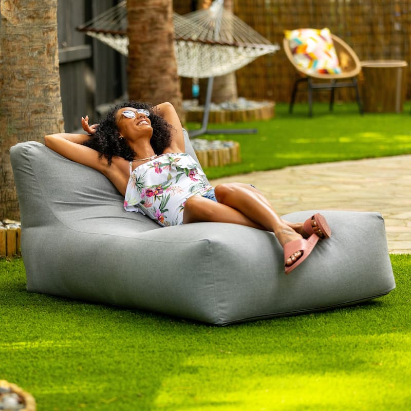 Coza Outdoor Sun Lounger - Luxurious Giant Outdoor Chaise - N/A