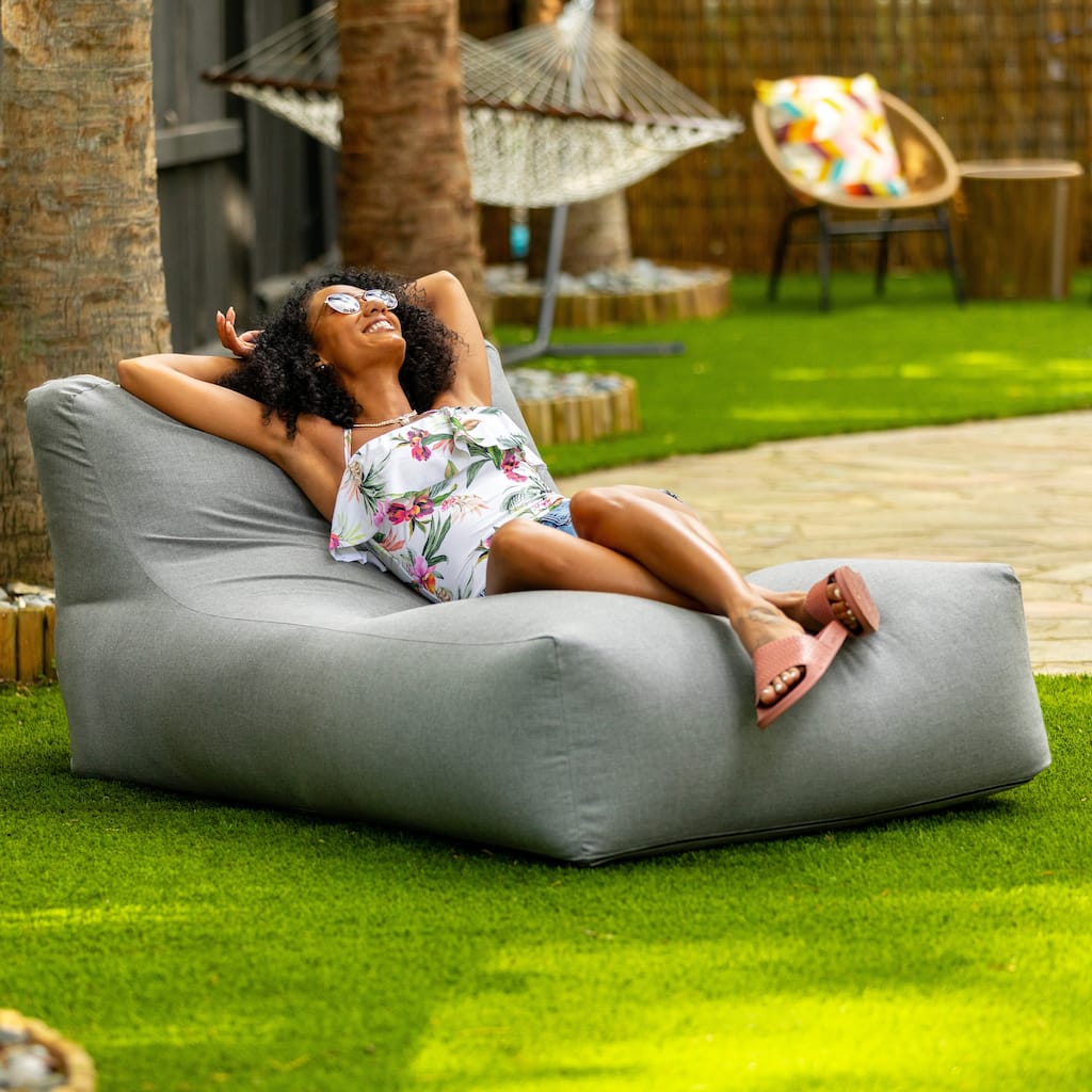 Coza Outdoor Sun Lounger - Luxurious Giant Outdoor Chaise - N/A