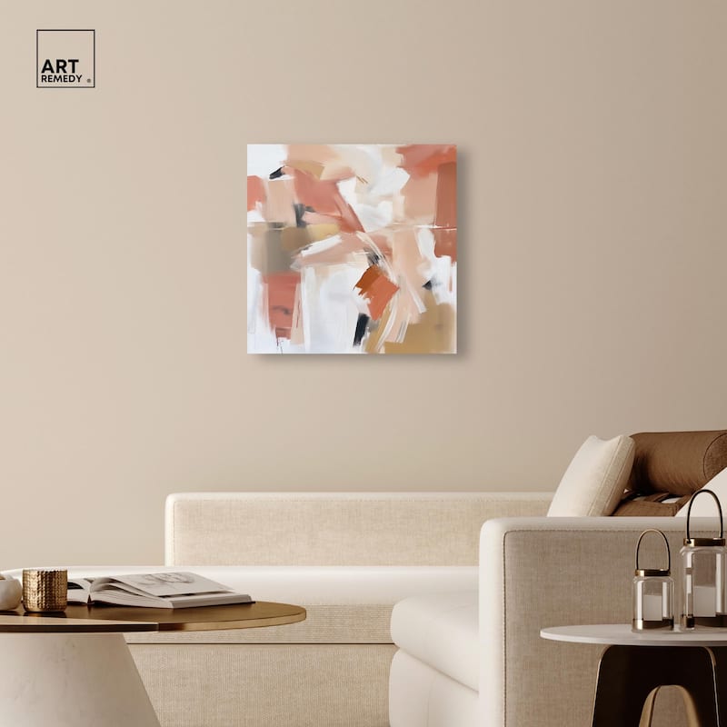 Rose and Rust I Canvas by Art Remedy, Gallery Wrapped