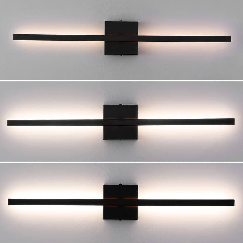 Palco Modern Minimalist Indoor/Outdoor Metal 350-Degree Rotatable Dimmable Integrated LED Wall Sconce, by JONATHAN Y