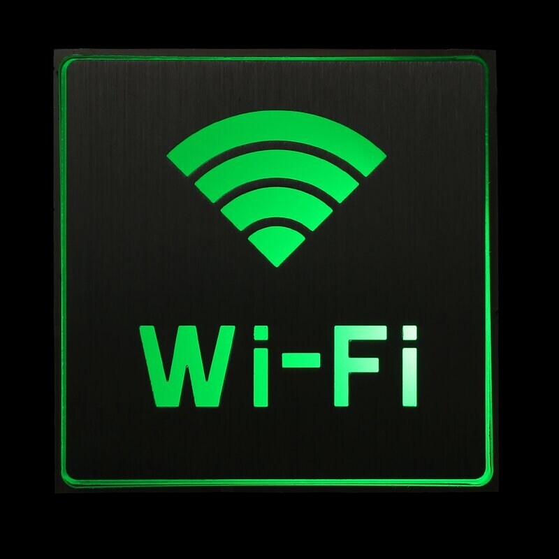 Shop Wifi Led Neon Light Sign 4 Pack 1 On Sale Overstock 30577730