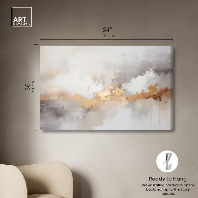 Cloudborn Glow I Canvas by Art Remedy, Gallery Wrapped