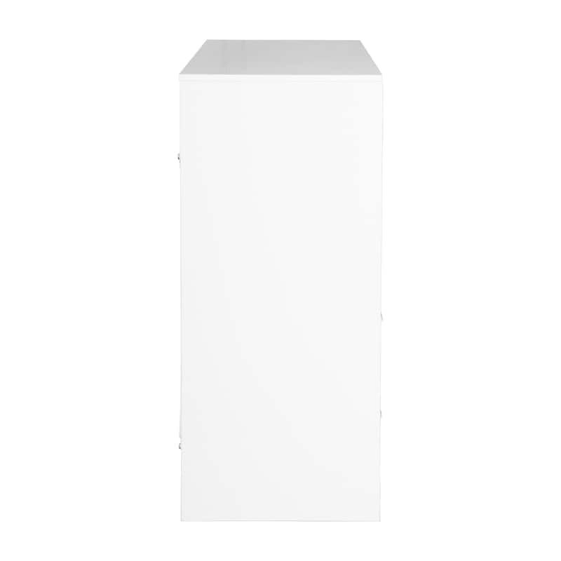 8 Drawer Dresser with Fabric Storage MDF Frame Modern Bedroom Organizer