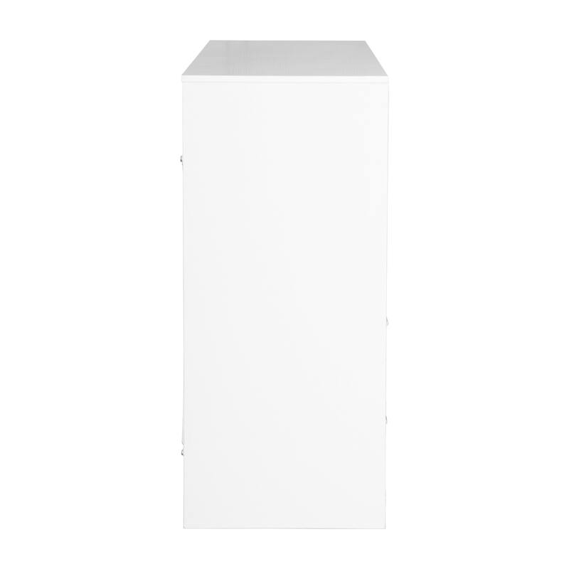 Modern Minimalist 8-Drawer Dresser with Large Fabric Drawers