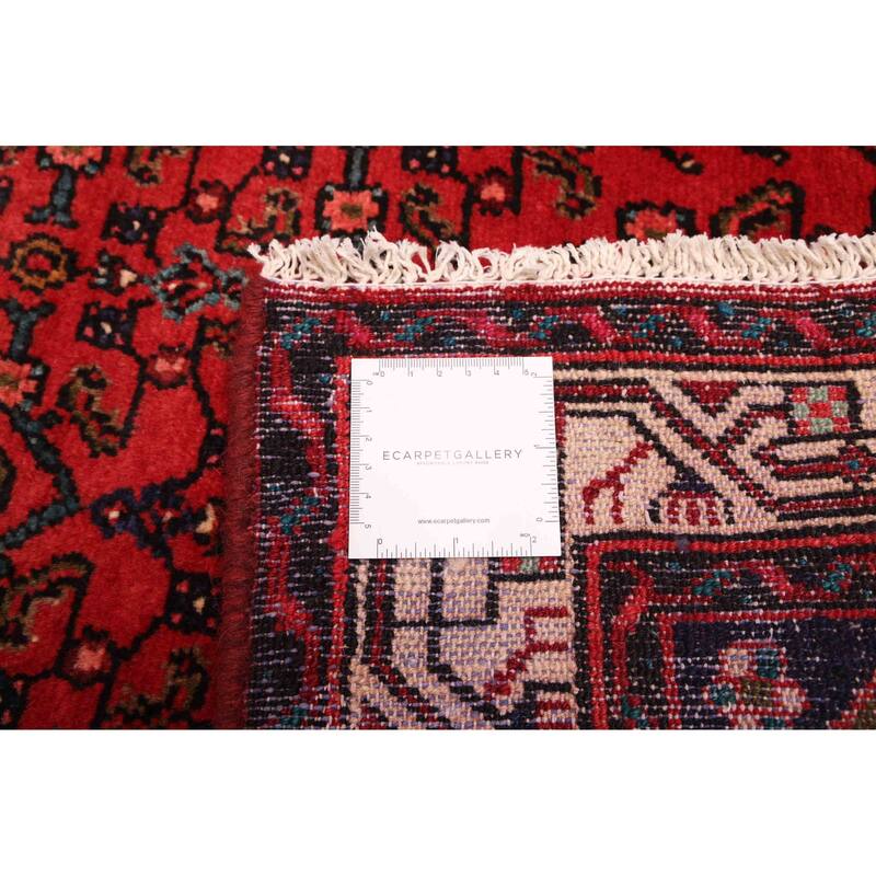 ECARPETGALLERY Hand-knotted Andelz Red Wool Rug - 2'6 x 9'3
