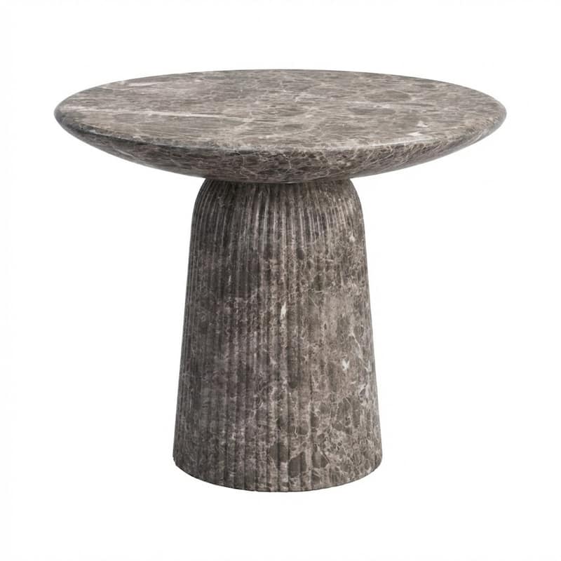 Studio London Faux Travertine Bistro Table Maddox Concrete Patio Table - Emperador Marble