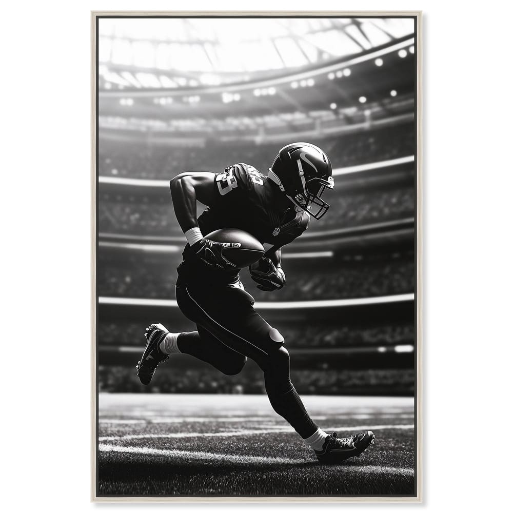 Football Stadium Canvas by Art Remedy