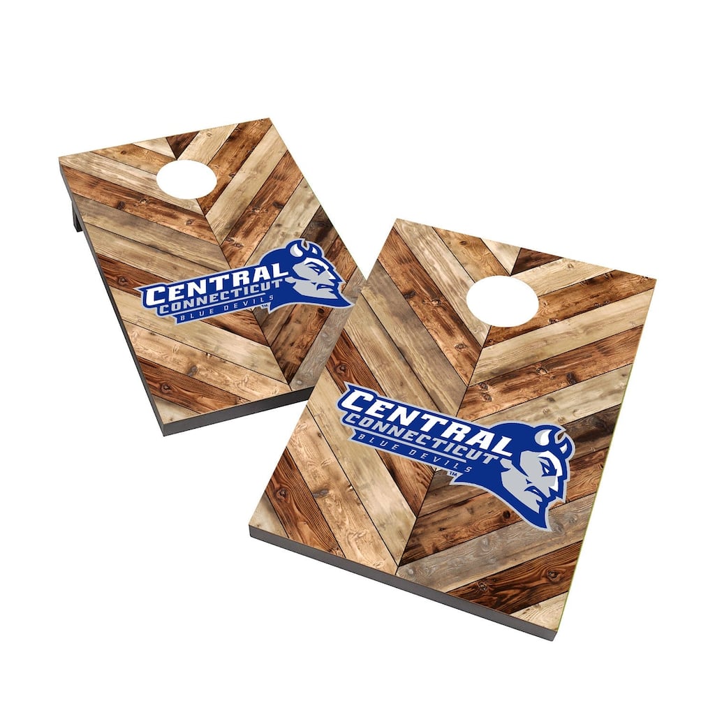Central Connecticut State University Blue Devils 2x4 Cornhole Bag Toss Game