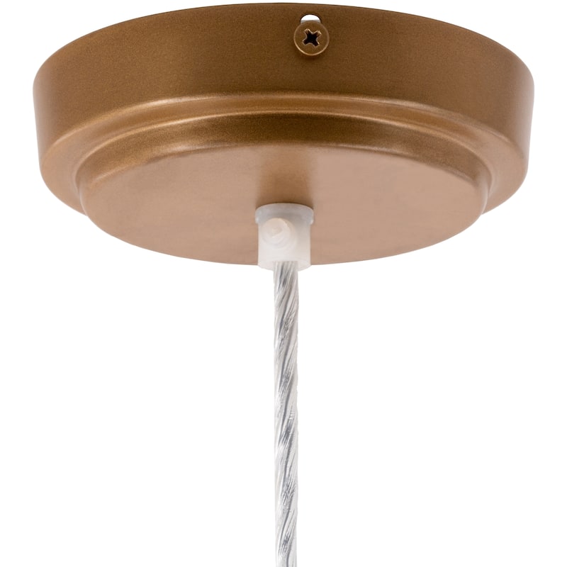 Jayne Golden Shade 1-light Hanging Pendant
