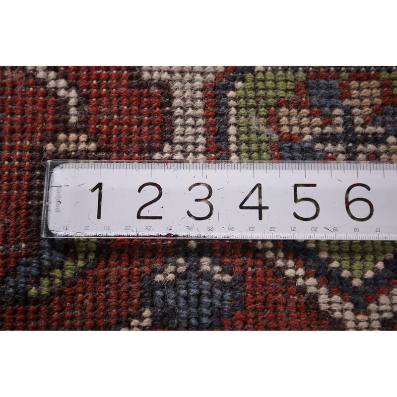 Heriz Serapi Oriental Area Rug Handmade Wool Carpet - 8'5"x 11'11"