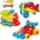 preview thumbnail 1 of 5, Toyvelt Take Apart Toys Set - (3 Pack) 2-4 Years