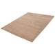 preview thumbnail 4 of 7, ECARPETGALLERY Hand-knotted Tangier Taupe Wool Rug - 8'0 x 10'2