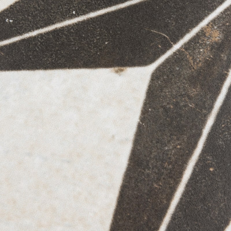 Merola Tile Kings Star North Nero 13" x 13" Ceramic Floor and Wall Tile