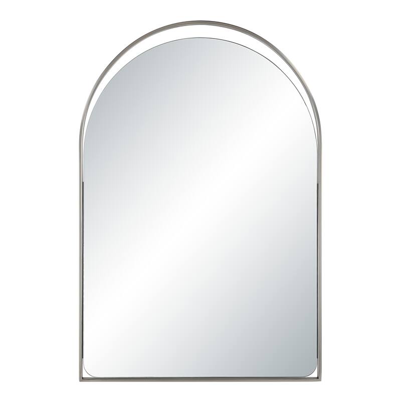Renwil Mentha 30" H x 20" W Wall Mirror, Silver