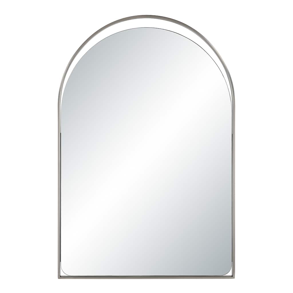 Renwil Mentha 30" H x 20" W Wall Mirror, Silver