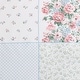 preview thumbnail 9 of 7, Laura Ashley Hope Patchwork Cotton Pink Duvet Cover Bonus Set