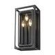 preview thumbnail 5 of 6, Easton 3 Light Wall Sconce - Matte Black