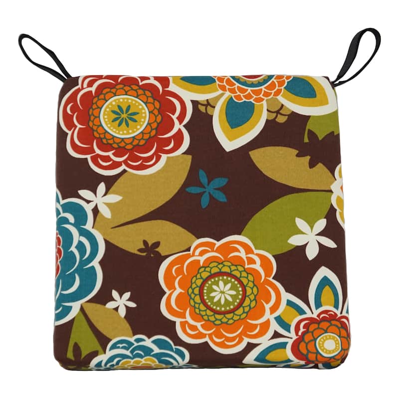 16-inch Indoor/Outdoor Chair Cushions (Set of 4) - 16 x 16