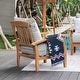 preview thumbnail 5 of 15, Cambridge Casual Leon 5-piece Teak Wood Patio Conversation Set