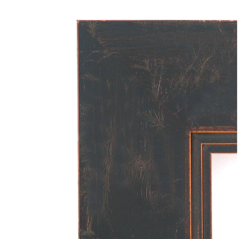 Milano Bronze Wood Framed Natural Corkboard Bulletin Board