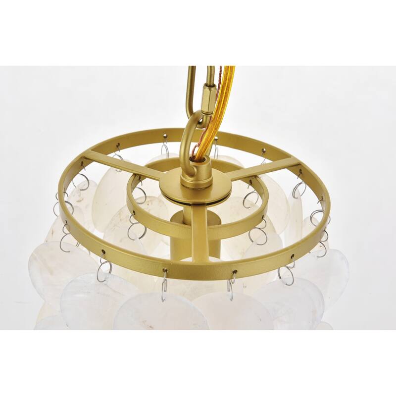 Elegant Lighting Selene Single Light 6" Wide Mini Pendant