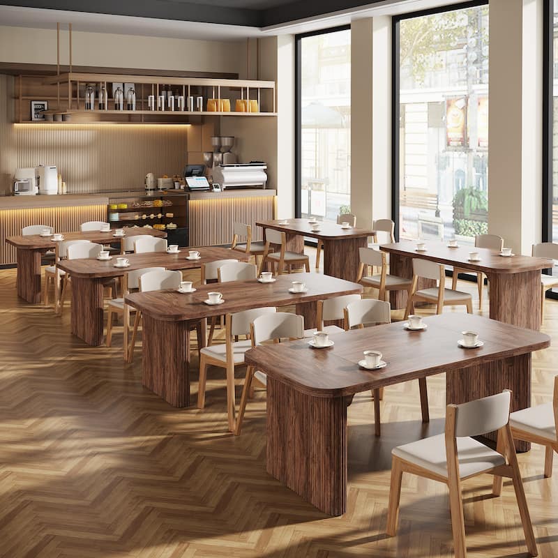 Wood Dining Table, Modern Kitchen Table, Dining Room Accent Table