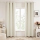 preview thumbnail 41 of 86, Deconovo Decorative Silver Diamond Curtains (2 Panel) 42x63 Inch-2PC - Beige