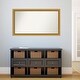 preview thumbnail 173 of 191, Wall Mirror Choose Your Custom Size - Extra Large, Townhouse Gold Wood