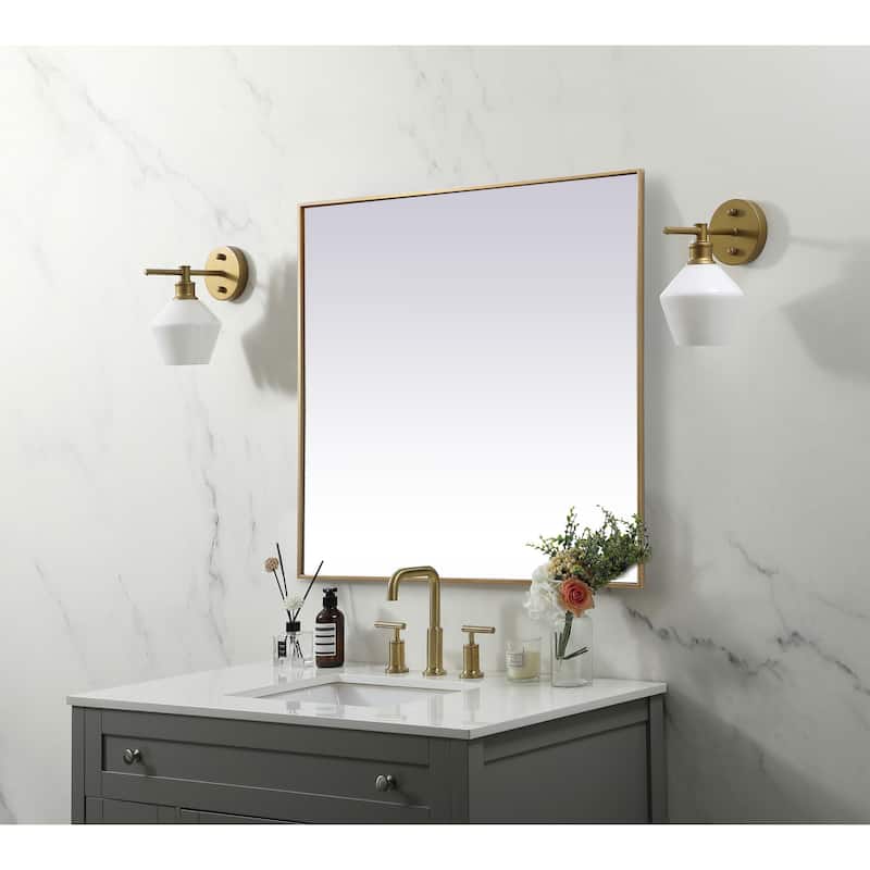 Elegant Lighting MR44242 Eternity 42" W x 42" H Transitional Square