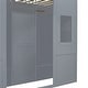 preview thumbnail 8 of 14, Elegant Design Twin Size House Loft Bed with Ladder & Wardrobe
